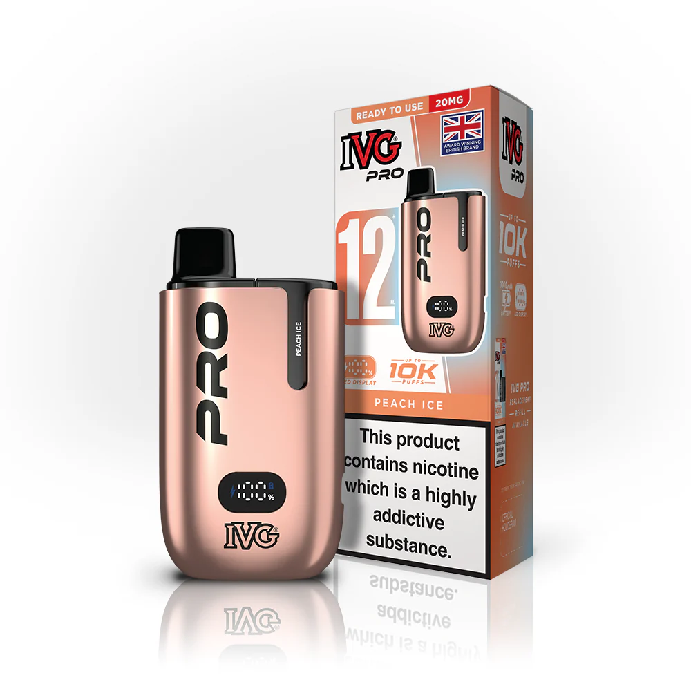 IVG Pro 12 STARTER KIT - Peach Ice