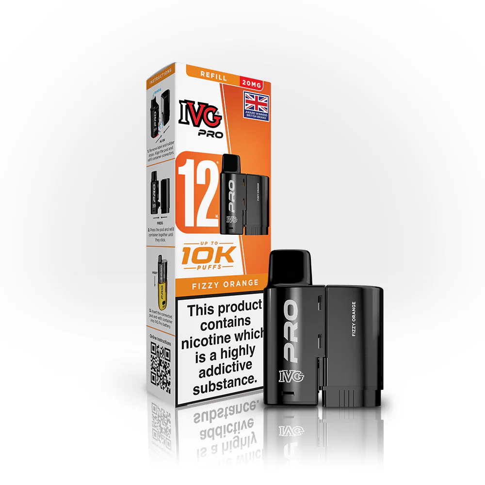 IVG Pro 12 REFILL POD - Fizzy Orange