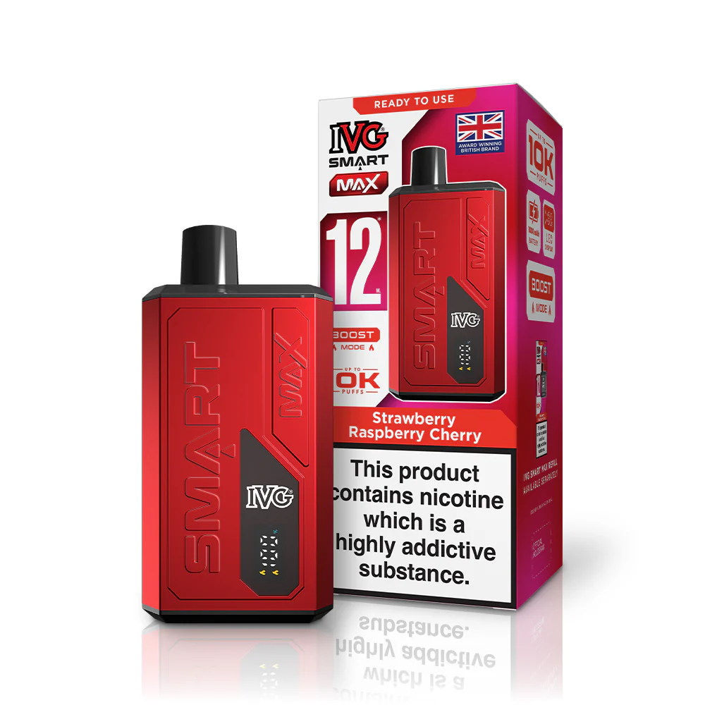 IVG Smart Max STARTER KIT - Strawberry Raspberry Cherry