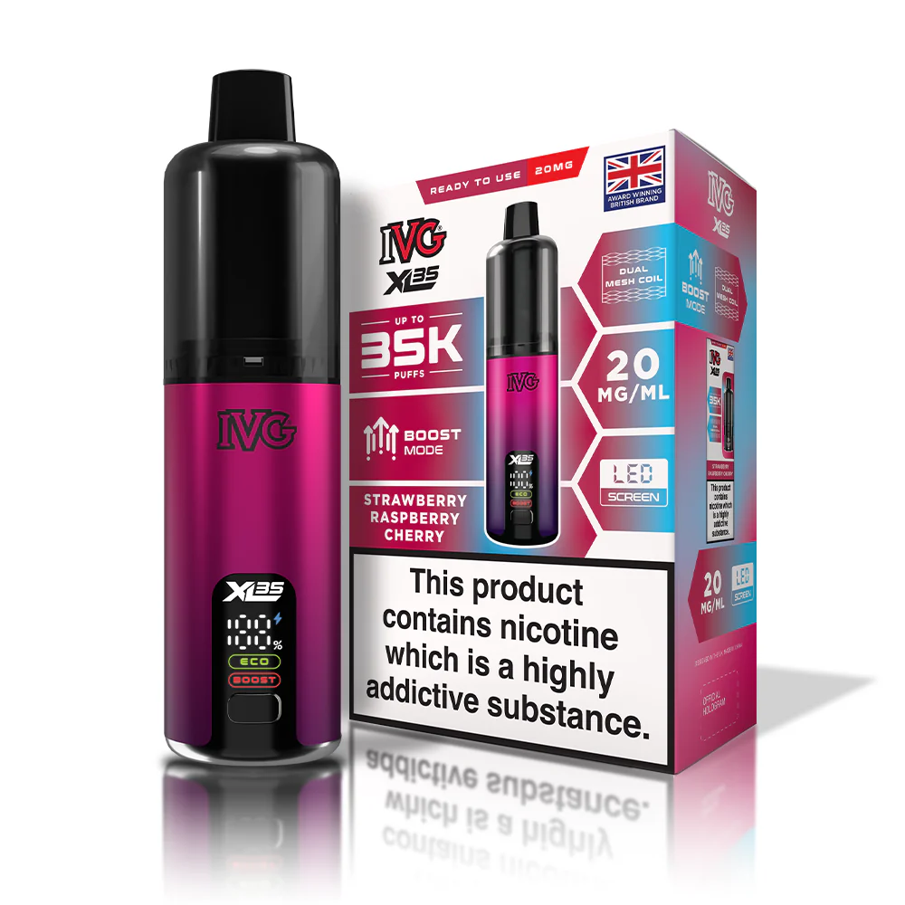 IVG XL35 STARTER KIT - Strawberry Raspberry Cherry